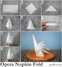 Fold in the napkin inside of glass like on the photo. 25 Napkin Folding Techniques That Will Transform Your Dinner Table Architecture Design