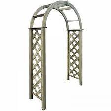 treillage treillis bois arcade de jardin treillage