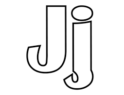 Letra J Para Colorear