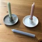 Silikonform "Mini Kerzenschale" zum Gießen eines zierlichen Kerzenhalters  für Baumkerzen für Gips, Gießbeton, Resin