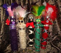 The popularity of films and entertainment about haunted dolls has resulted in the sale of dolls claimed to be haunted on ebay, amazon, etsy and many other sites. White New Orleans Voodoo Moss Doll