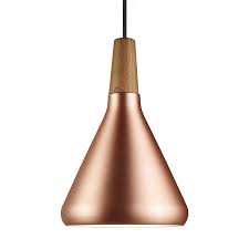 Copper pendant lighting is perceived to have been used as far back as the time period around revolutionary war. Modern Walnut Copper Hanging Pendant Light Stardust