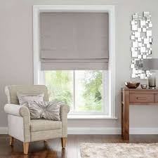 Complete your living space with a brand new blind. Hotel Venice Oyster Grey Blackout Roman Blind Living Room Blinds Blinds For Windows House Blinds