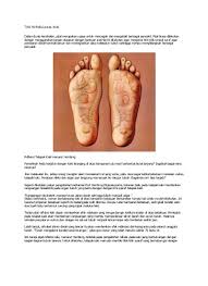 Untuk meredakan sakit punggung, pijat bagian cekungan di area telapak kaki. Titik Refleksi Pada Kaki