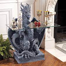 Get the best deals on asian carved table in antique chinese tables when you shop the largest online selection at ebay.com. Subservient Dragon Glass Topped Sculptural Table Design Toscano