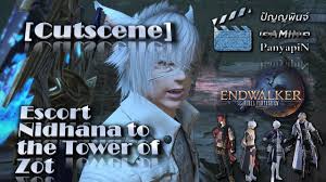 Cutscene] FFXIV 6 - Escort Nidhana to the Tower of Zot | Final Fantasy XIV:  Endwalker - YouTube