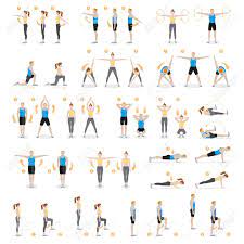 Der neue happy & fit blog ist online! Mann Und Frau Workout Fitness Aerobic Und Ubungen Vektorabbildungen Lizenzfrei Nutzbare Vektorgrafiken Clip Arts Illustrationen Image 79168421