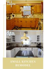 When space is short, it pays to put every nook, cranny diy kitchen cabinets kitchen redo new kitchen kitchen ideas kitchen makeovers kitchen counters. 30 Small Kitchen Remodel Ideas Before And After 2020 Trend