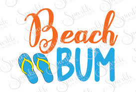 Using svg files as cut images for cricut & silhouette. Beach Bum Cut File Graphic By Sparkle Graphics Creative Fabrica