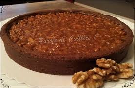 Tarte Aux Noix Caramel Parole De Cuillere Tarte Aux Noix Caramel Tarte Aux Noix Recettes Sucrees