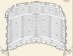 Upper Level Seating Chart For The Boston Opera House