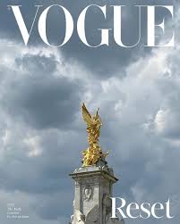 They Tried To Put Me On The Cover Of Vogue Meme Magazine Covers Of British Vogue August 2020 In 2020 Magazine Cover David Sims Victoria Memorial