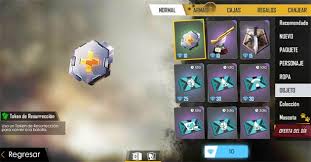 El token del tesoro sirve para recibir suministros, ya sea armas, balas, paredes de hielo, granadas, chaleco, casco, mochilas o bien awp y grosa. La Gran Lista Con Todos Los Objetos De Free Fire Liga De Gamers