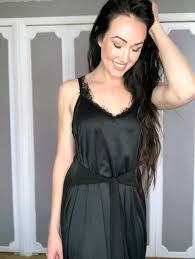 This diy silk slip dress is a classic wardrobe essential and will be your new favorite little black dress that you will want to add to your capsule wardrobe. 3 Easy Ways To Refashion A Slip A Basic Dress Making Tutorial Creative Fashion Blog
