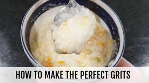Cover and cook on high for about 3 hours, stirring every 30 to 45 minutes. Get The Perfect Bowl Every Time Learn How To Cook Grits Southern Grits Recipe Youtube
