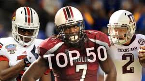 Top 50 College Football Players In 2013