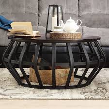 Minimalism and pure elegance characterize the cage tables, whose precious top comes in. Chelsea Lane Round Cage Coffee Table Walmart Com Walmart Com