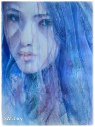 Original sketch and watercolor I titled this “ Retirement “.