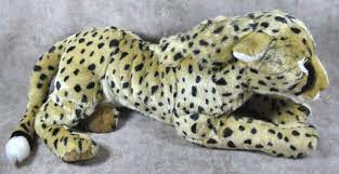 Fao Schwarz Cheetah Stuffed Animal Large Jumbo Realistic Leopard Cat Plush Toy Faoschwarz Cat Plush Toy Cat Plush Leopard Cat