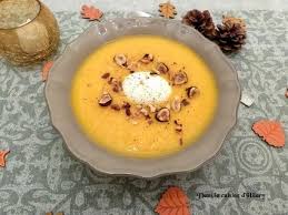 Recette De Veloute De Courge Butternut Noisettes Et Son œuf Mollet Recette Veloute Courge Courge Butternut