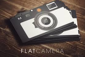 Create custom photography business card designs for free with canva's amazingly simple online get your business out there with a memorable photography business card that your clients will keep. Illussion Camera Logo Visiting Card