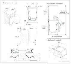 Height Of Stacked Washer And Dryer Stacked Washer Dryer