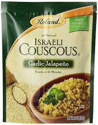 10 to 12 ounces dried israeli couscous. Amazon Com Roland Garlic Jalapeno Israeli Couscous 6 3 Ounce 6 Per Case Dried Couscous Grocery Gourmet Food