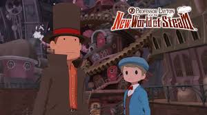 Professor Layton and the New World of Steam coming to Switch in 2025