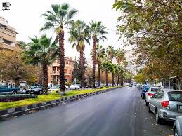 أبو رمانة دمشق في 18 12 2016 Abu Remaneh Damascus On 18 12 2016 Syria Damascus دمشق سوريا عدسة شاب دمشقي Street View Photo Syria