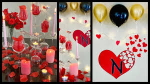 Surprise Simple Birthday Decoration Ideas At Home For Husband Surprise Birthday Party Decoration For Husband Boyfriend In 2020 Surprise Birthday Decorations Surprise Birthday Party Decorations Easy Birthday Party Decorations