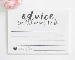 Mommy Advice Cards Printable Advice For The New Mommy Mommy To Be Advice Car Wedding Advice Cards Printable Baby Shower Advice Bridal Shower Advice Cards