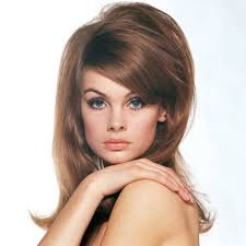 RONALD AMEY 2-TONE WOOL DAY DRESS, 1970s.