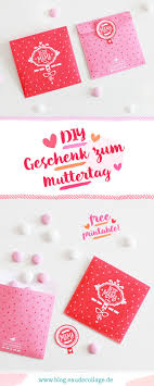 Diy Geschenktute Zum Muttertag Mit Free Printable Diy Blog Aus Koln Geschenke Muttertagsgeschenke Diy Diy Geschenke Muttertag