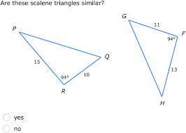 The altitude to the hypotenuse of a right triangle divides the hypotenuse into segments that are 2 cm. Ixl Similarity Rules For Triangles Geometry Practice