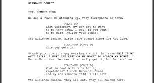 Studies show that prolonged periods of sitting, typically longer than an hour, can increase your chances of cardio vascular disease as well as a slew of other illnesses. Keaton Patti On Twitter I Forced A Bot To Watch Over 1 000 Hours Of Stand Up Comedy And Then Asked It To Write Stand Up Comedy Of Its Own Here Is The First Page