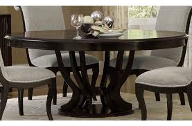 Savion Espresso Round Pedestal Extendable Dining Table From Homelegance Coleman Furniture Oval Dining Room Table Oval Table Dining Dining Table With Leaf