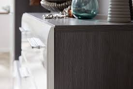 Garderoben set in eiche bianco modern (fünfteilig). Garderoben Set Line Hochglanz Weiss Rauchsilber 6 Teilig