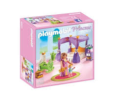Chambre De La Reine Avec Lit A Baldaquin Playmobil Princess 6851 Playmobil Spielzeug Barbie
