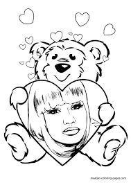 20 free printable nicki minaj coloring pages everfreecoloring. Nicki Minaj Coloring Pages Coloring Home