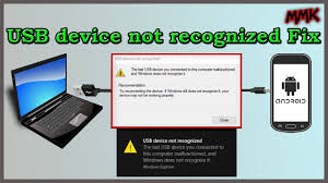 Usb Device Not Recognized Fix Android Usb Driver For Windows 10 Usb Devices Windows 10