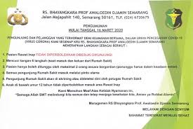 Yang harus dilakukan oleh pemerintah untuk menjaga ketersediaan kebutuhan. Pengumuman Dalam Rangka Mengantisipasi Penyebaran Dan Upaya Pencegahan Covid 19 Di Rs Bhayangkara Semarang Rs Bhayangkara Semarang