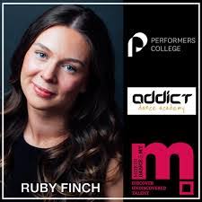 Ruby Finch's Instagram, Twitter & Facebook