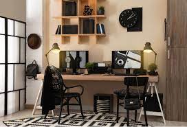 On each side there are 3 drawers for placing printer/scanner, or stereo speakers or even for keeping your files that you often need. 21 Home Office Ideas To Craft Your Ideal Workspace In 2021