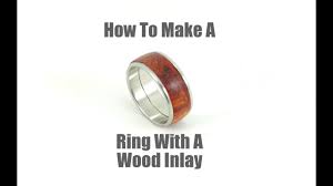 3 ideas welders should see before starting work. How To Make A Ring With A Wood Inlay 6 Steps With Pictures Instructables