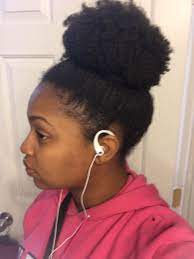 Natural Hair Bun 4a 4b Hair Workout Bun Natural Hair Bun Styles Hair Workout 4b Hair