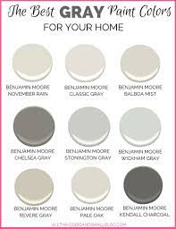 It's a chameleon and will look more blue in some light and less blue in others. Gray Paint Colors For Your Home Best Benjamin Moore Gray Paint