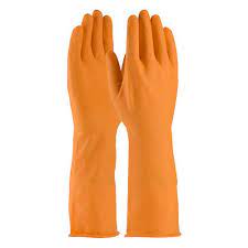 What are the best gloves for electricians? Orange Electrical Shock Resistant Gloves Size S M Rs 450 Pair Id 7947196030