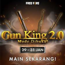 Garena free fire is one of those games which requires great map sense to win matches. Mode Gun King Squad 2 0 Free Fire Ff Kembali Hadir Begini Cara Mainnya Biar Booyah