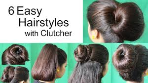 Razor cut hairstyle for short pixie with undercut. 6 Super Hairstyles By Using Clutcher Hairstyles For Medium Or Long Hair Youtube