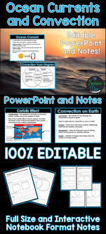 Introduce Or Help Your Students Review Ocean Currents And Convection On Earth With This Powerpoint P Plant And Animal Cells Animal Cell Life Science Activities
